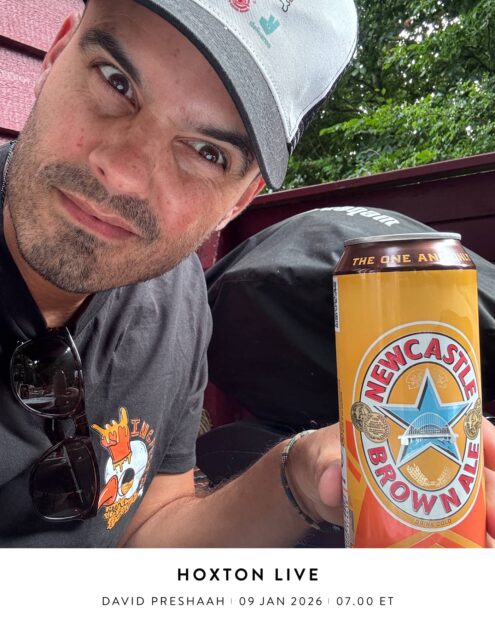 Hoxton Live with David Preshaah