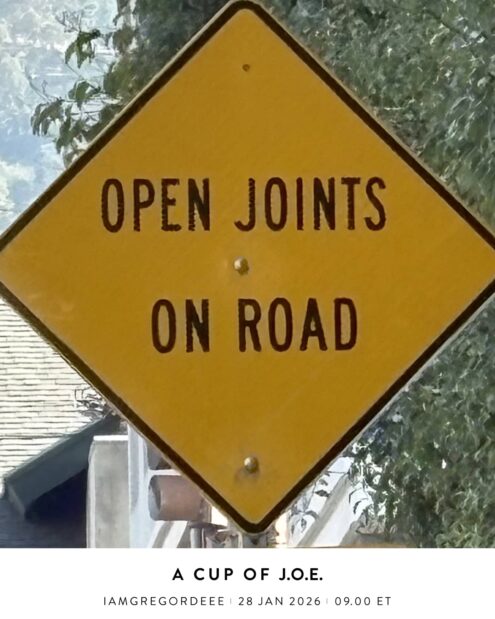 A Cup of J.O.E. with iamgregordeee