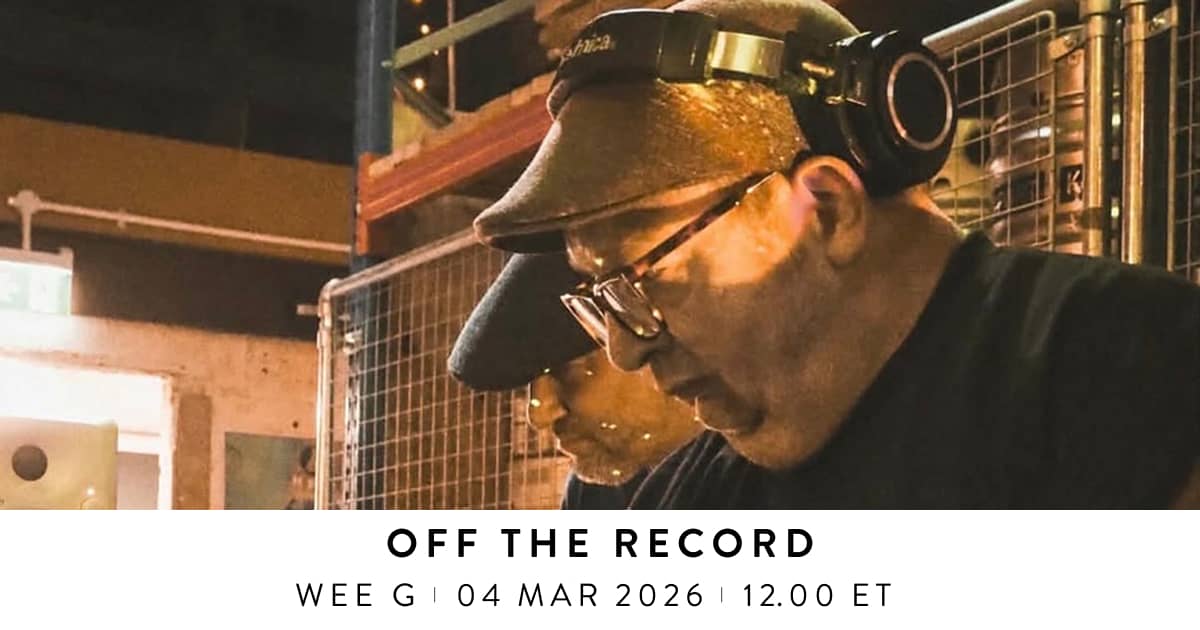 Off The Record with weeG | The Face Radio
