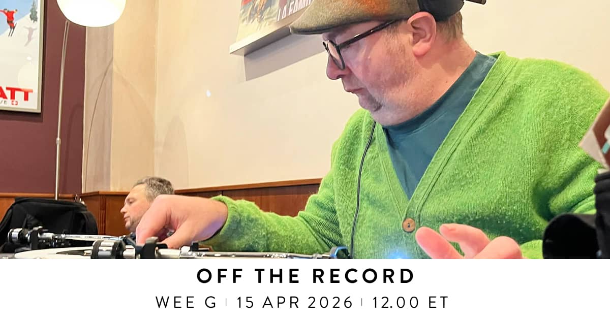 Off The Record with weeG | The Face Radio