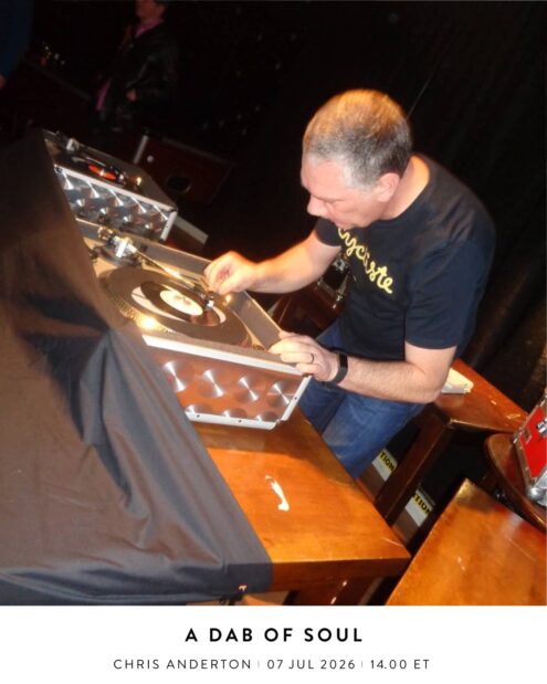 A Dab of Soul with Chris Anderton