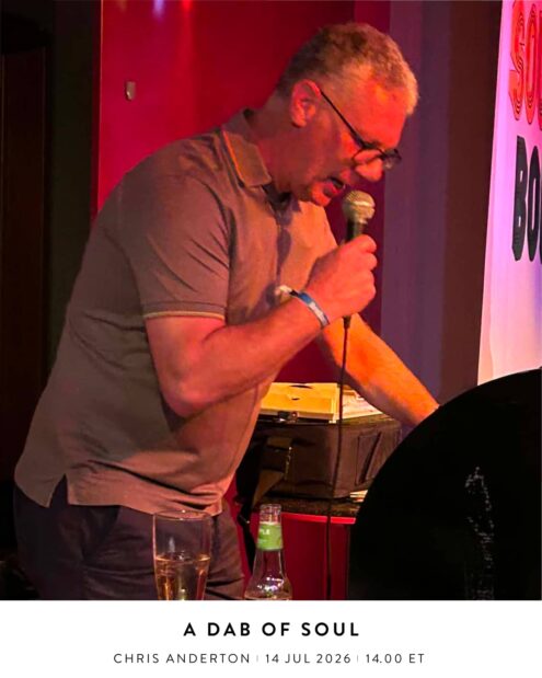 A Dab of Soul with Chris Anderton