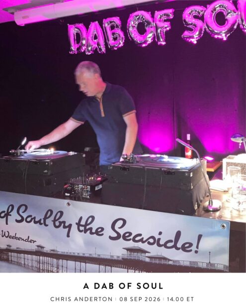 A Dab of Soul with Chris Anderton